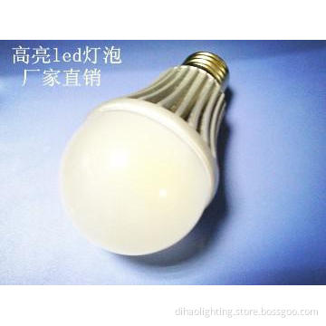 Unique design LED COB Bulb 5W 650lm high lumen with 140°wide angle